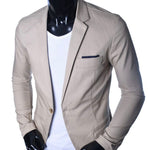 🔥 Blazer Drill para Caballero – Estilo Moderno y Elegante 🔥
