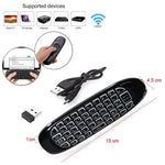 Mini Teclado Control Smart Tv Inalambric